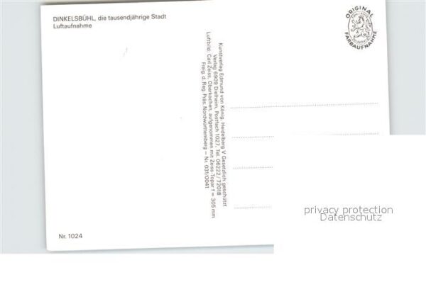 Dinkelsbuehl Fliegeraufnahme – Bild 2