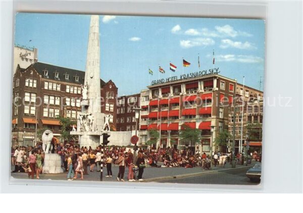Amsterdam Niederlande Het Nationale Monument