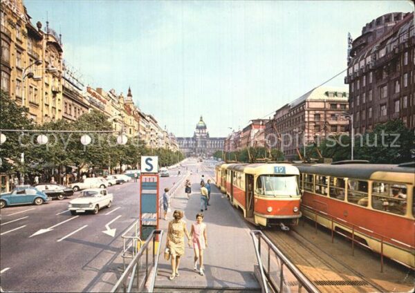 Praha Prahy Prague Wenzelsplatz