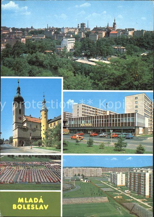 Mlada Boleslav Jungbunzlau Stadtansichten