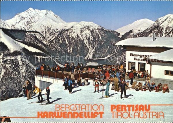 Pertisau Achensee Bergstation Karwendellift