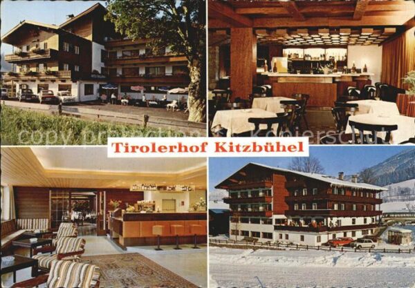Kitzbuehel Tirol Sporthotel Tirolerhof Bar Speiseraum