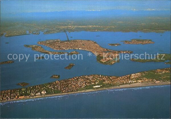 Venezia Venedig Fliegeraufnahme