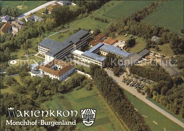 Moenchhof Burgenland Fliegeraufnahme Marienkron Priorat der