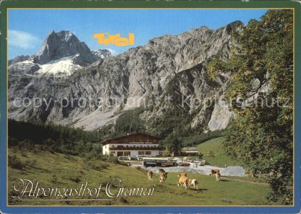 Pertisau Achensee Alpengasthof Gramai