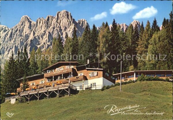 Muehlbach Hochkoenig Alpengasthaus Rupertihaus