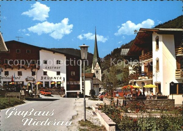 Niederau Wildschoenau Gasthof Brunner