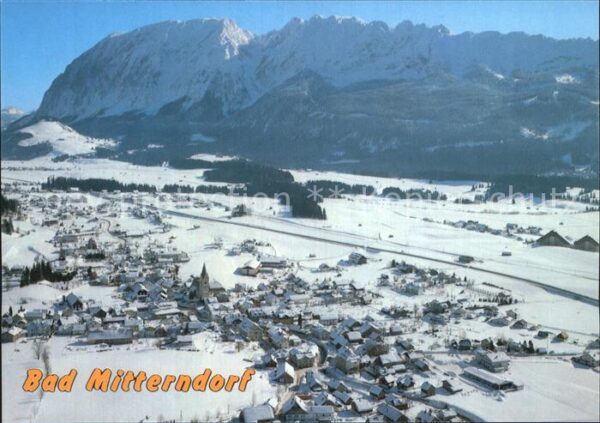 Bad Mitterndorf Fliegeraufnahme
