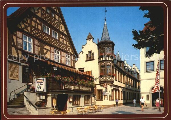 Bad Kissingen Fachwerkhäuser Marktplatz