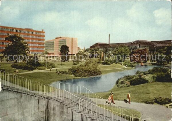 Leipzig Schwanenteich Bahnhof Interhotel