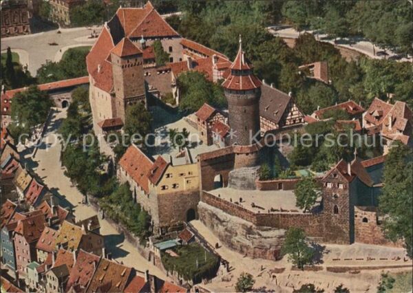 Nuernberg Blick zur Burg