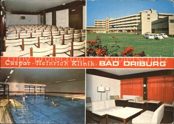 Bad Driburg Caspar Heinrich Klinik Hallenbad Lobby