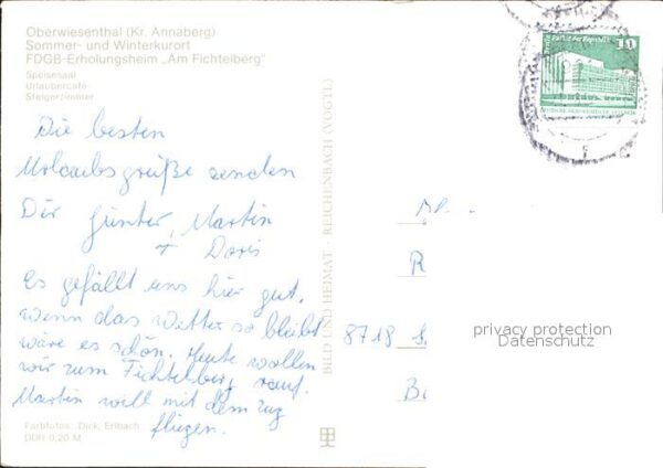 Oberwiesenthal Erzgebirge Erholungsheim Am Fichtelberg – Bild 2