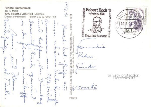 Clausthal-Zellerfeld Ferienhotel Buntenbock Hallenbad Kegelb – Bild 2