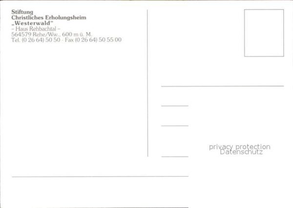 Rehe Westerwald Christliches Erholungsheim – Bild 2