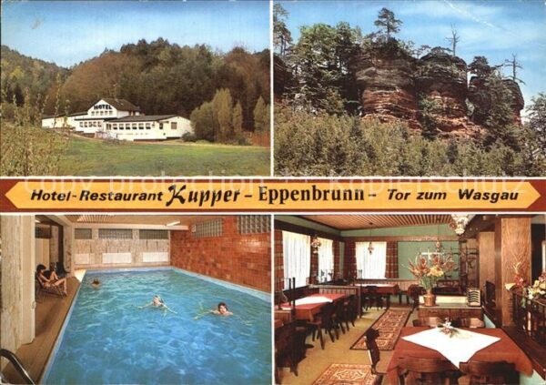 Eppenbrunn Hotel Restaurant Kupper Hallenbad Ausse