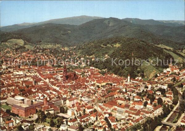 Freiburg Breisgau Fliegeraufnahme