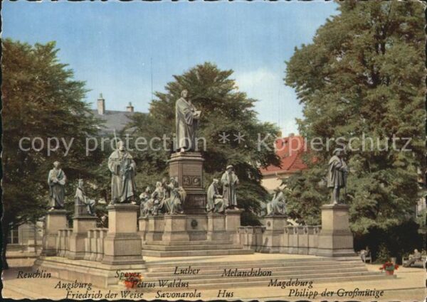Worms Rhein Lutherdenkmal
