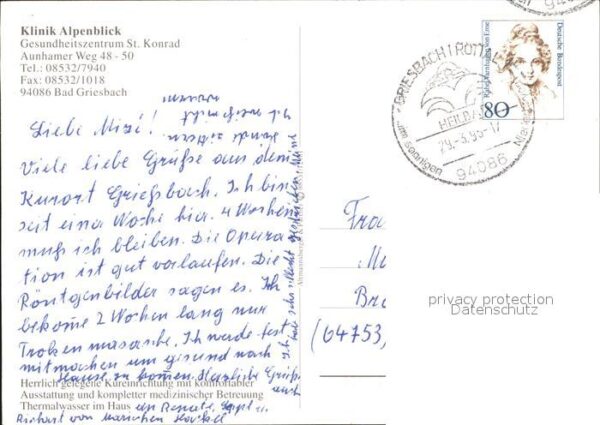 Bad Griesbach Rottal Klinik Alpenblick – Bild 2