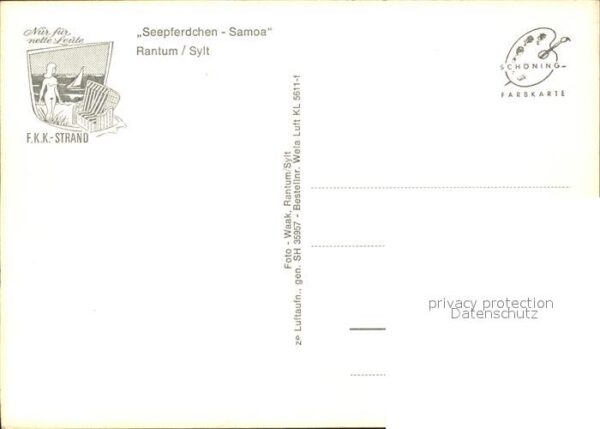 Rantum Sylt Seepferdchen Samoa – Bild 2