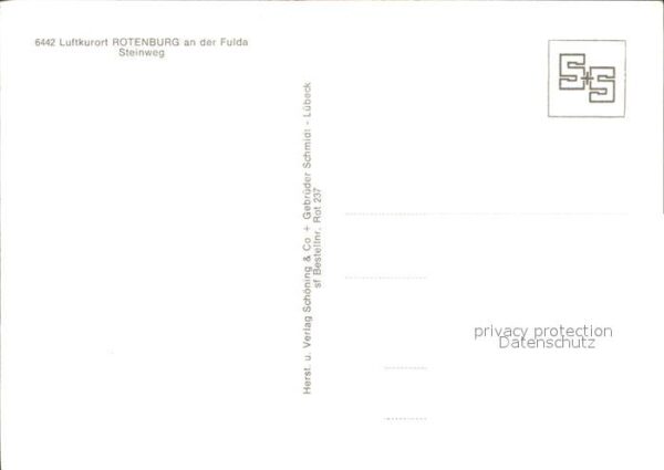 Rotenburg Fulda Steinweg – Bild 2