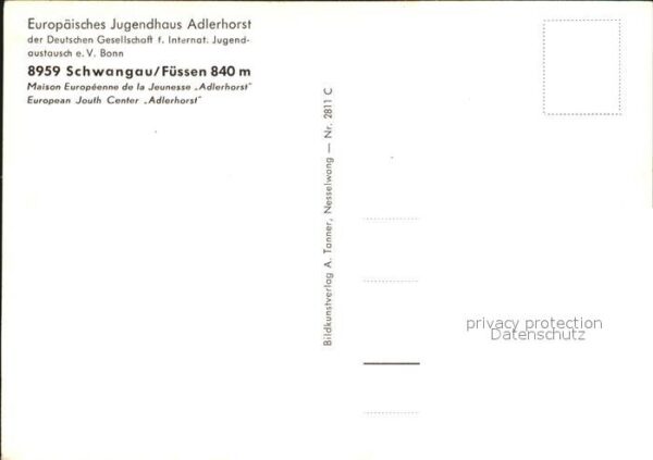 Schwangau Europäisches Jugendhaus Adlerhorst – Bild 2