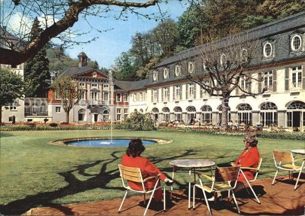 Bad Bertrich Kurgarten Wandelhalle Kurfürstliches Sc
