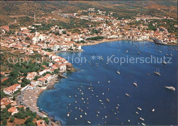 Cadaques Fliegeraufnahme