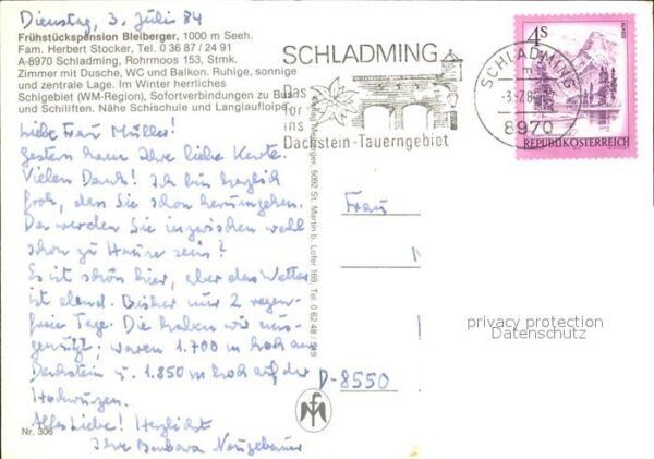 Schladming Obersteiermark Pension Bleiberger – Bild 2