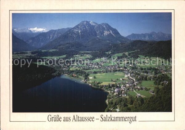 Altaussee Fliegeraufnahme