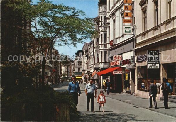 Iserlohn Wermingser Straße Fußgängerzonne
