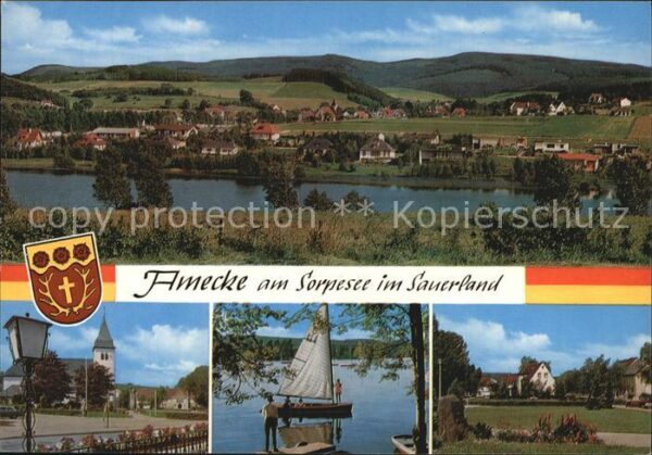 Amecke Sorpesee Kirche Panorama