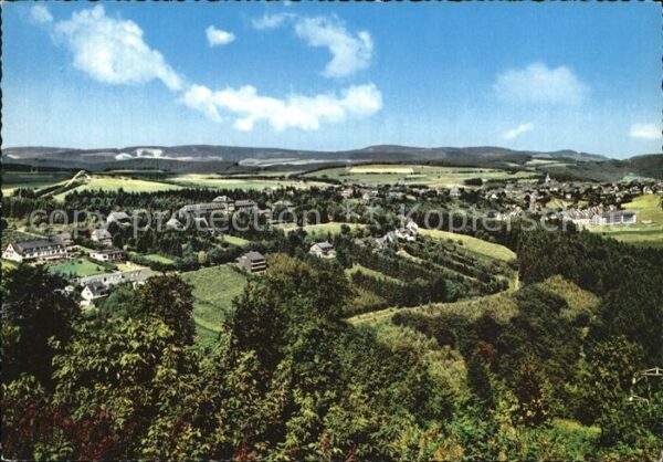 Winterberg Hochsauerland Panorama