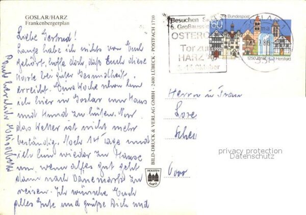 Goslar Frankenbergerplan – Bild 2
