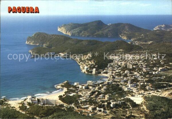 Paguera Mallorca Islas Baleares Luftaufnahme