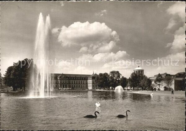 Stuttgart Anlagensee Neues Schloss