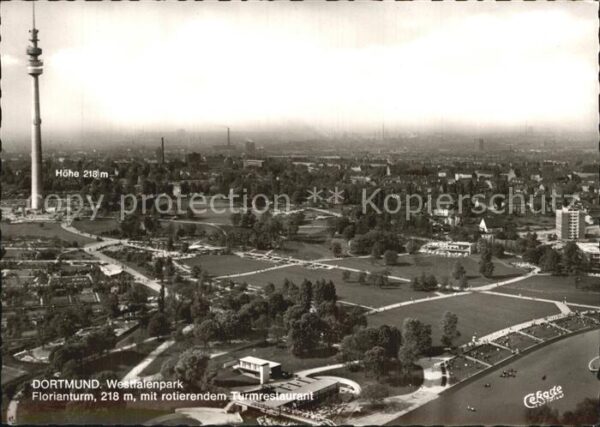 Dortmund Westfalenpark Florianturm rotierendes T
