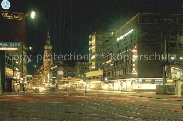 Dortmund Kampstraße Nacht