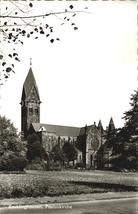 Recklinghausen Westfalen Pauluskirche