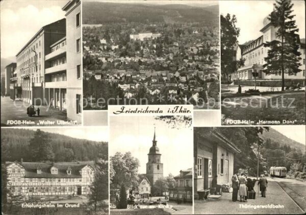 Friedrichroda FDGB Heim Walter Ulbricht Hermann Danz