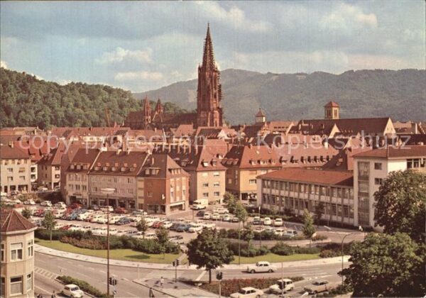 Freiburg Breisgau Münster Fahnenbergplatz
