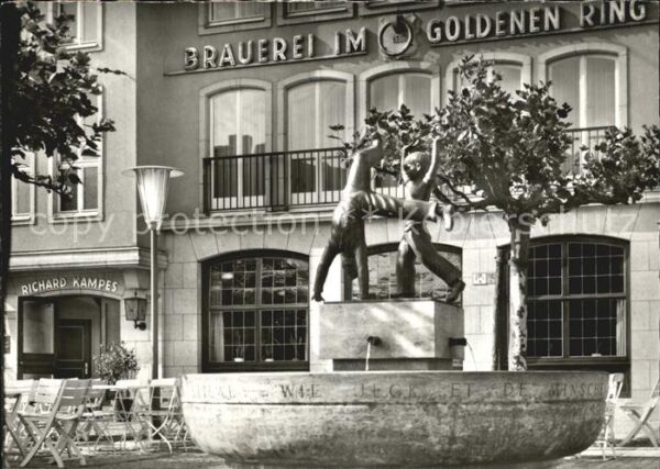 Duesseldorf Radschlägerbrunnen