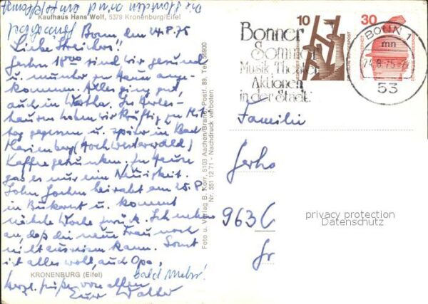 Kronenburg Eifel Kaushauf HansWolf – Bild 2