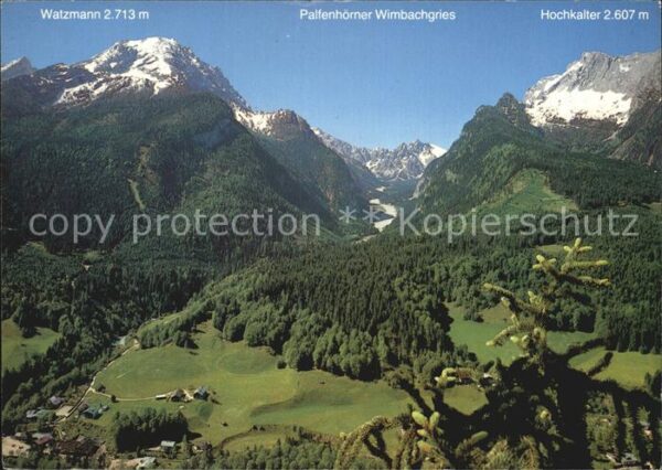 Berchtesgaden Watzmann Hochkalter Wimbachgries