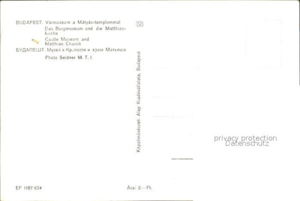 Budapest Burgmuseum Matthiaskirche – Bild 2