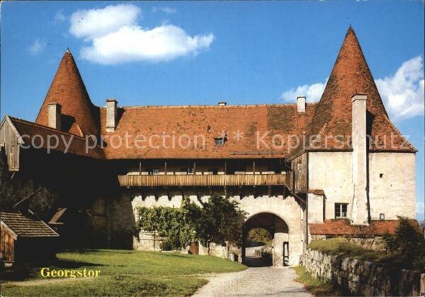 Burghausen Salzach Georgstor