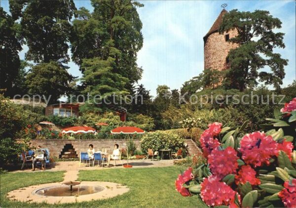 Weinheim Bergstrasse Ruhe Lesegarten Schlosspark