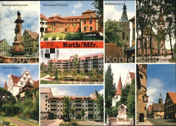 Roth Nuernberg Marktgrafenbrunnen Schloss Ratibor Seck