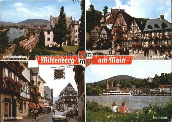 Miltenberg Main Mildenburg Marktplatz Hauptstraße Mainb