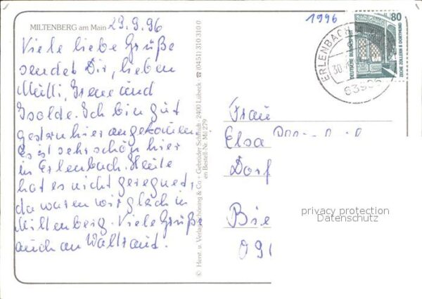 Miltenberg Main Mildenburg Marktplatz Hauptstraße Mainb – Bild 2